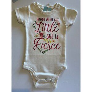 Little But Fierce Organic Infant Bodysuit
